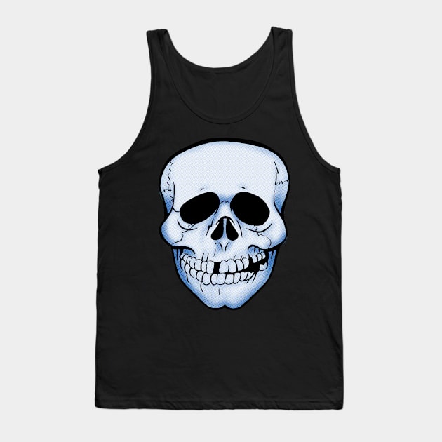 Skeleton Mask Tank Top by OSI 74